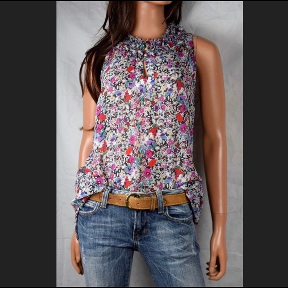 CAbi Liberty Floral Sleeveless Top - Picture 2 of 6